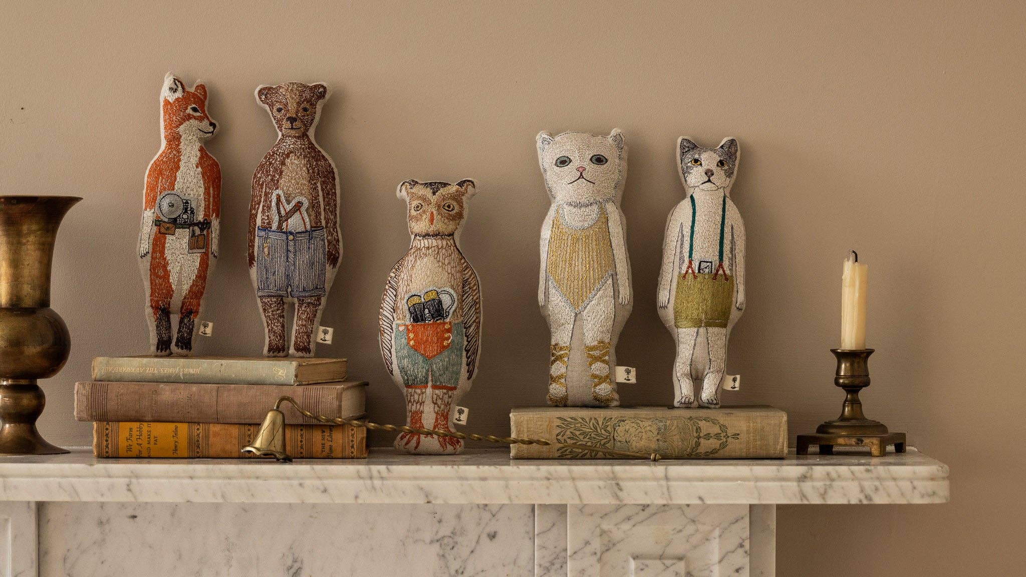 Coral & Tusk – wholesale Docka - Barn – Baby katt fickdocka5