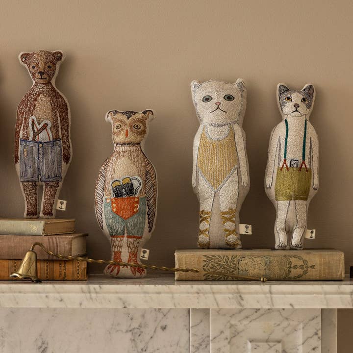 Coral & Tusk – wholesale Docka - Barn – Baby katt fickdocka5