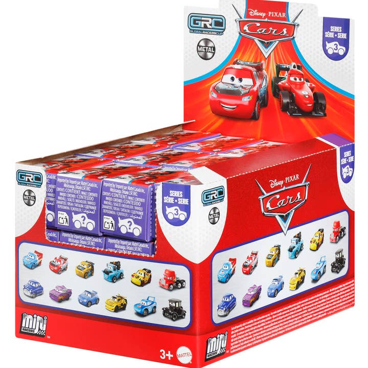 Toysmith - Wholesale Toy Car/Truck - Kids - Mattel Cars Mini Racers Blind Box Singles