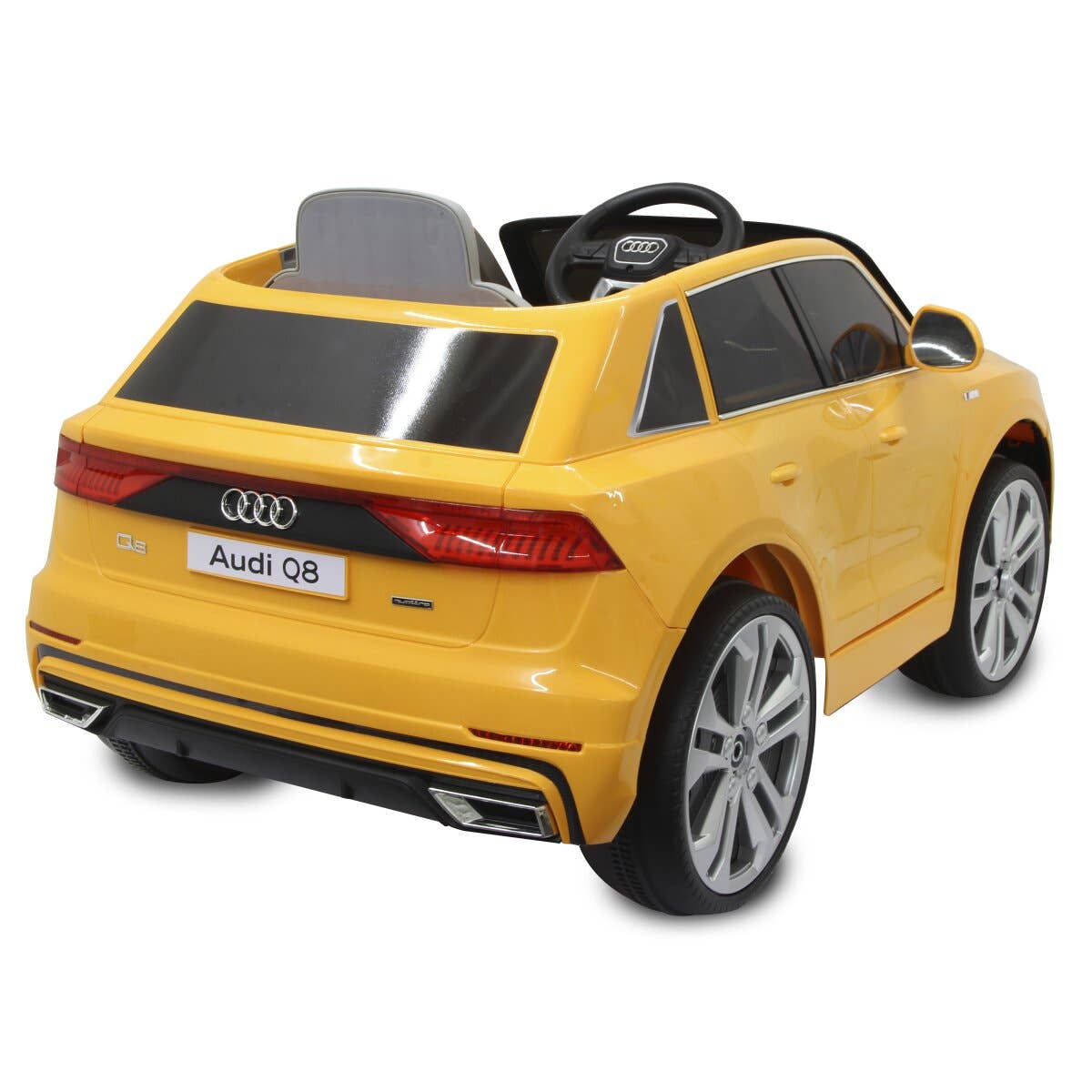 mhw24 - Wholesale Toy Car/Truck - Kids - Ride-on Audi Q8 yellow 12V6