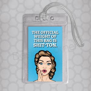Clever top luggage tags
