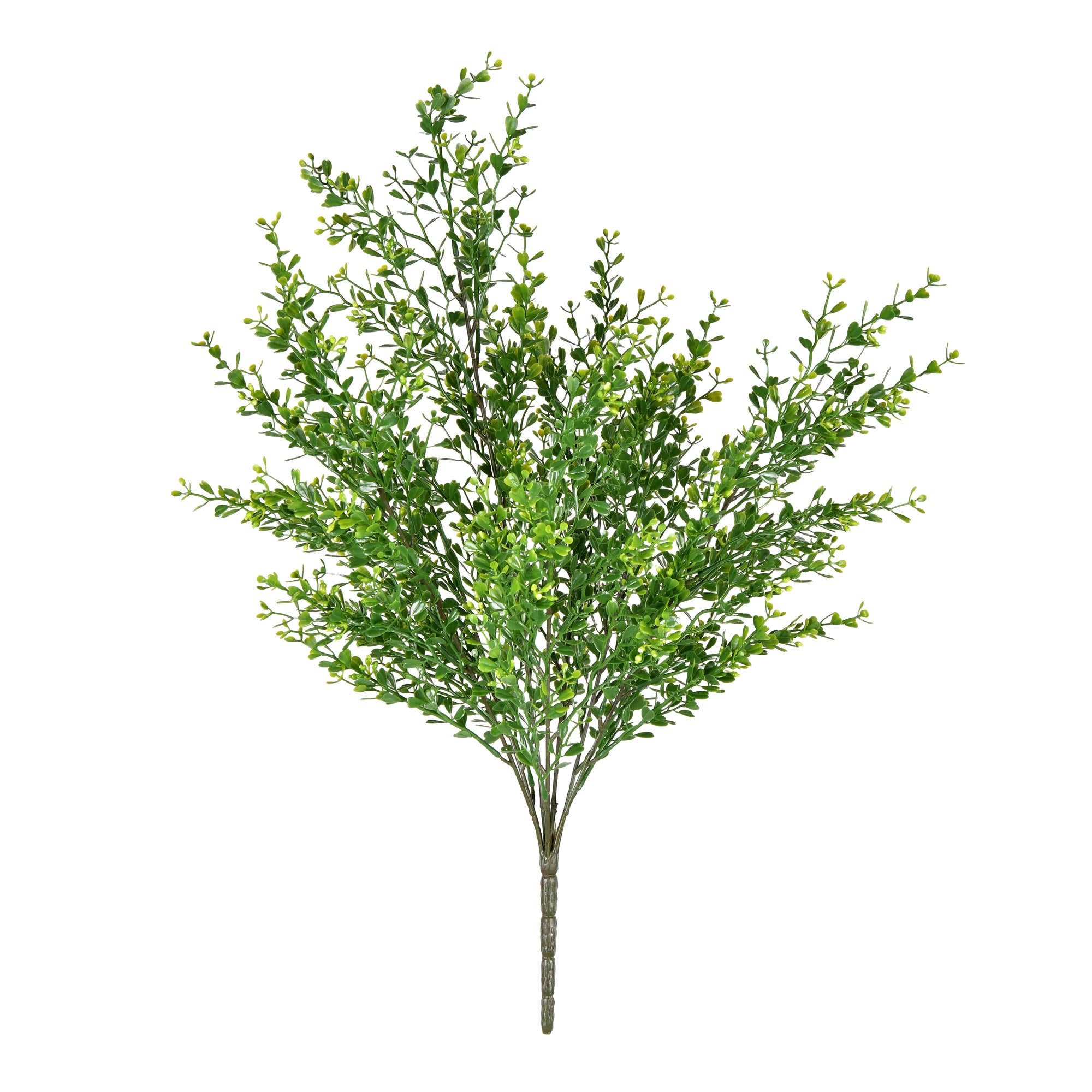 Vickerman 22.5" Artificial Green UV Coated Boxwood Bush. for wholesale on Faire0