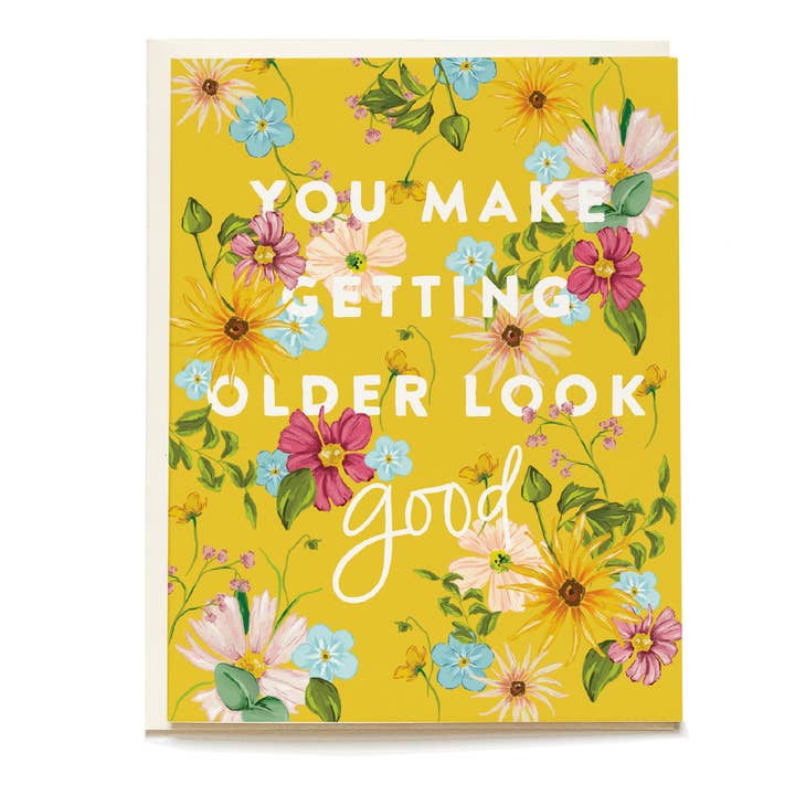 Looking Good Birthday Greeting Card for wholesale by Pen + Pillar