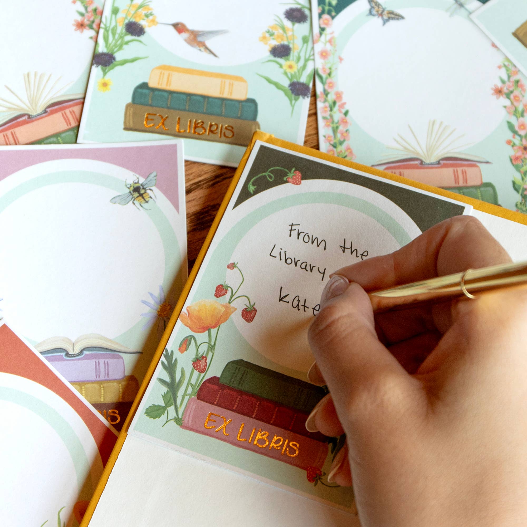 1canoe2 | One Canoe Two Paper Co. - Wholesale Sticker - Book Plate Sticker Set2