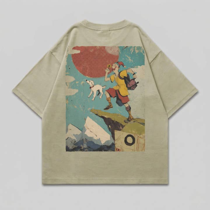 Men's boxy matte T-shirt for wholesale by Mary Cotton Couture