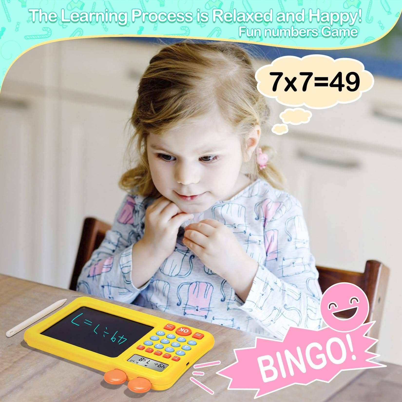 VIGOR - Wholesale Electronic Toy - Kids & Baby - Interactive Electronic Math Game with Sketch Pad Educational Math Learning Games for Kids(10 Pack)4