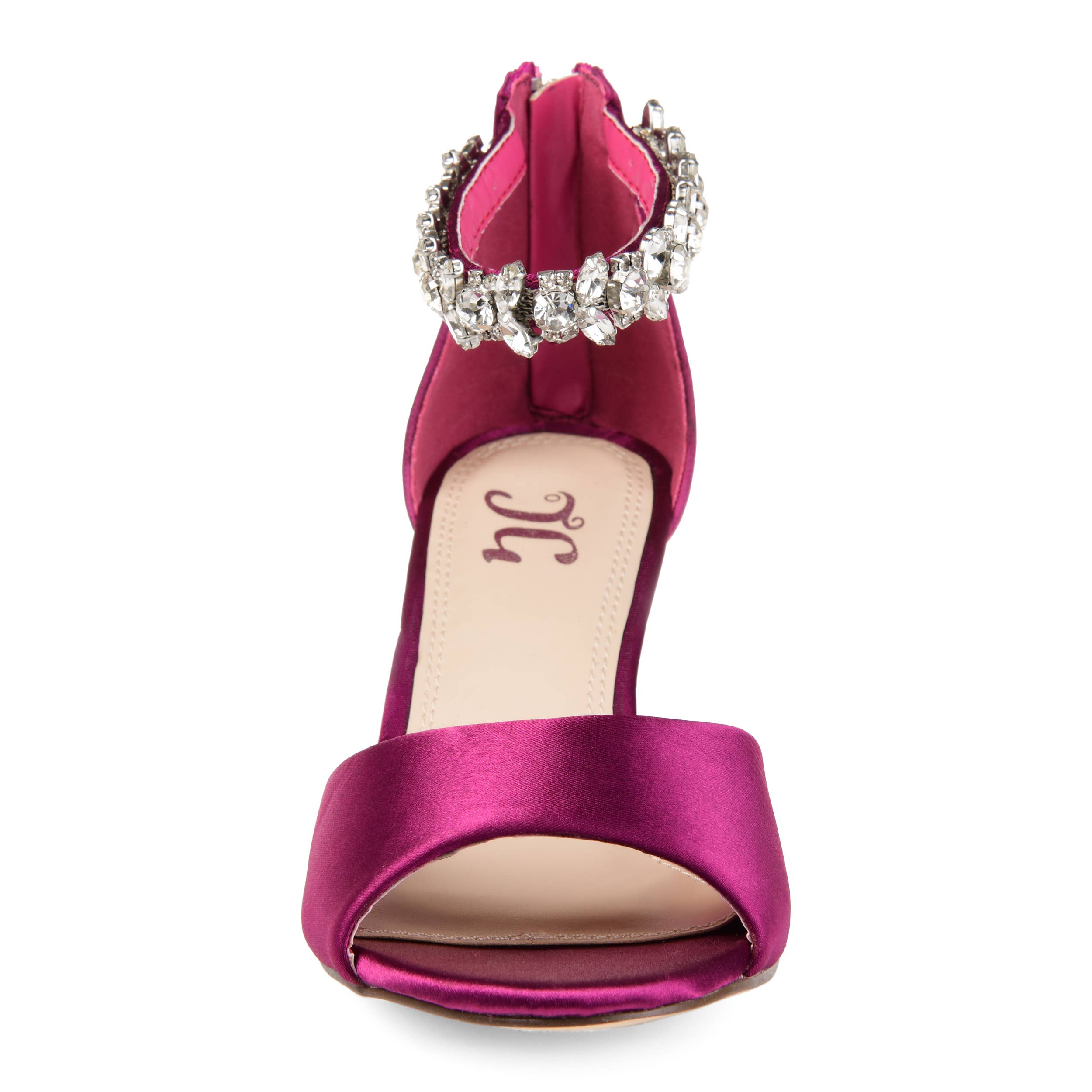 Journee - Wholesale Wedges - Women's - Connor Strappy Wedge Heels In Satin9