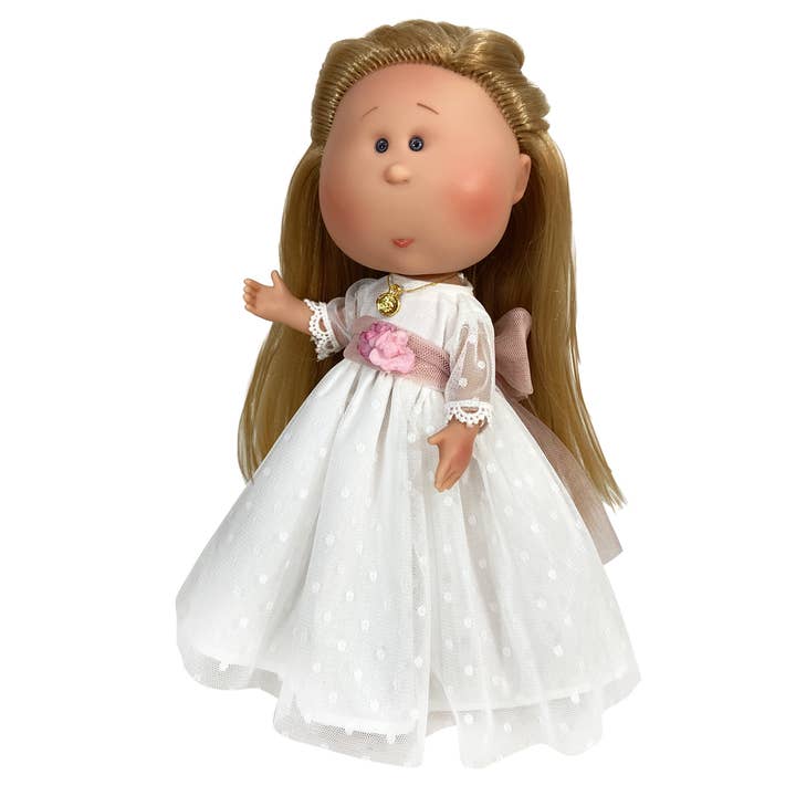MY BLONDE COMMUNION DOLL for wholesale by Nines Artesanals d'Onil Dolls