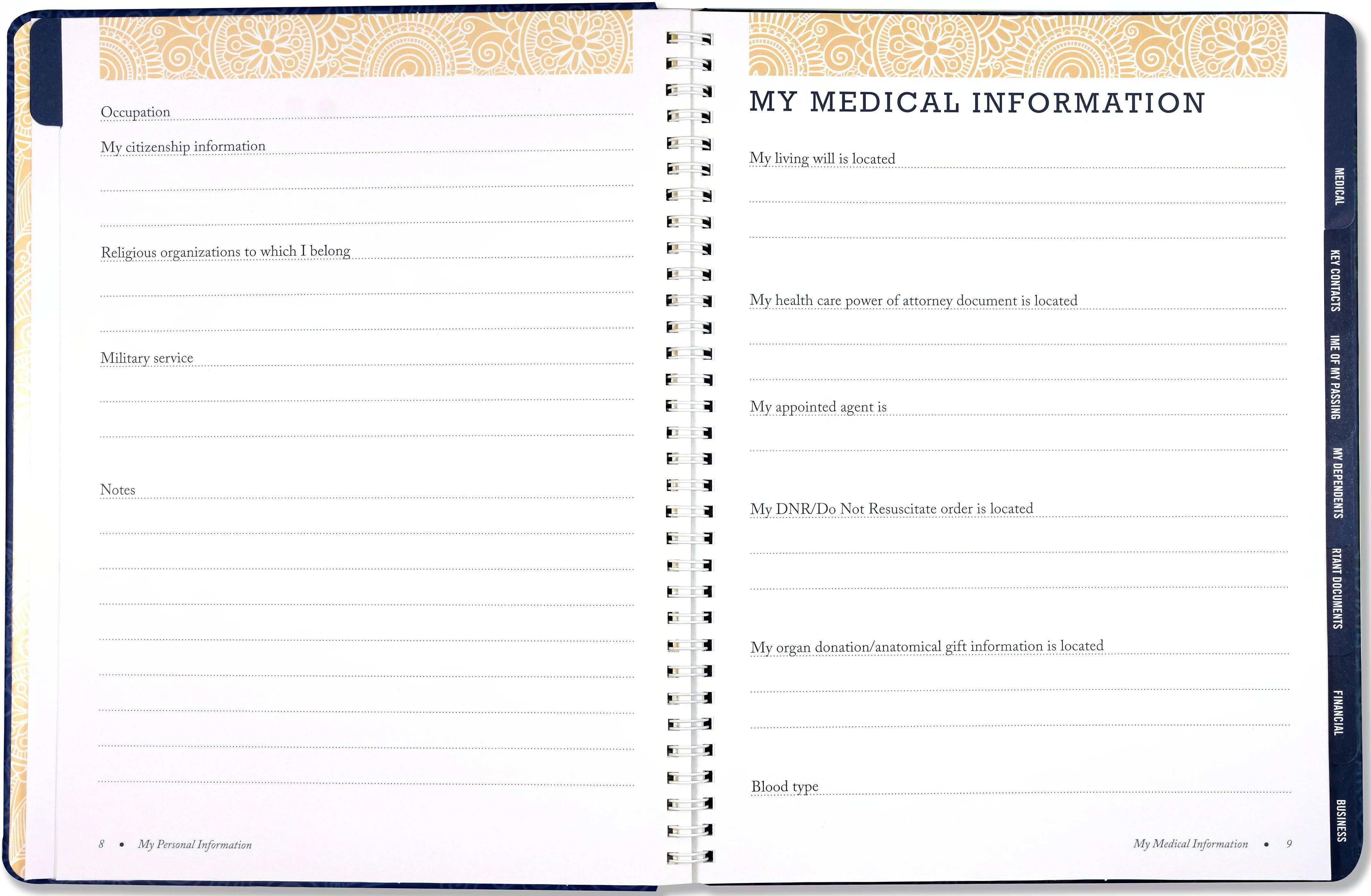 Peter Pauper Press - Wholesale Planner - Peace of Mind Planner4