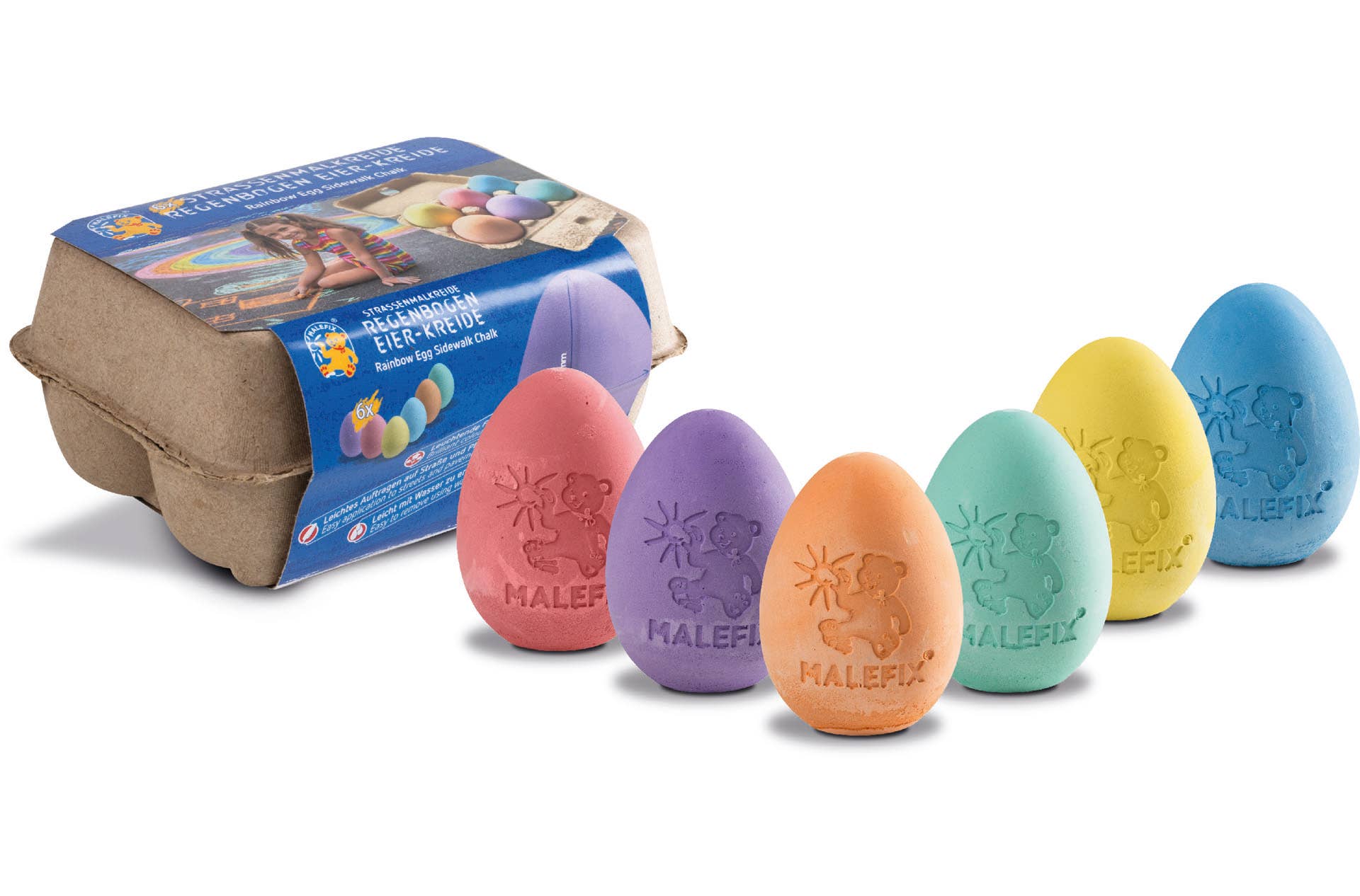 HQ Kites & Designs - Wholesale Chalk - Malefix Sidewalk Chalk Eggs