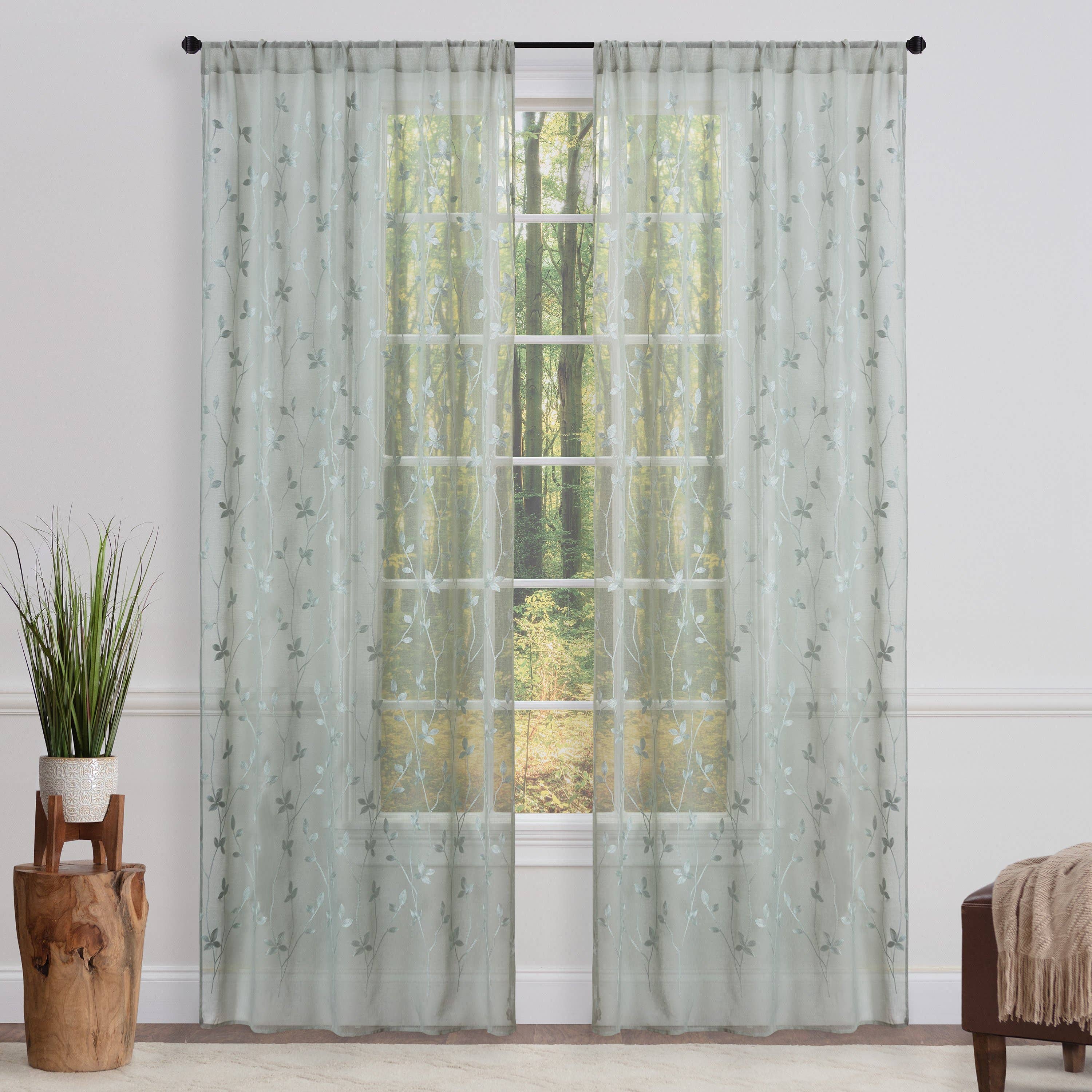 Chanasya - Wholesale Curtain - Sheer Vine Curtains17