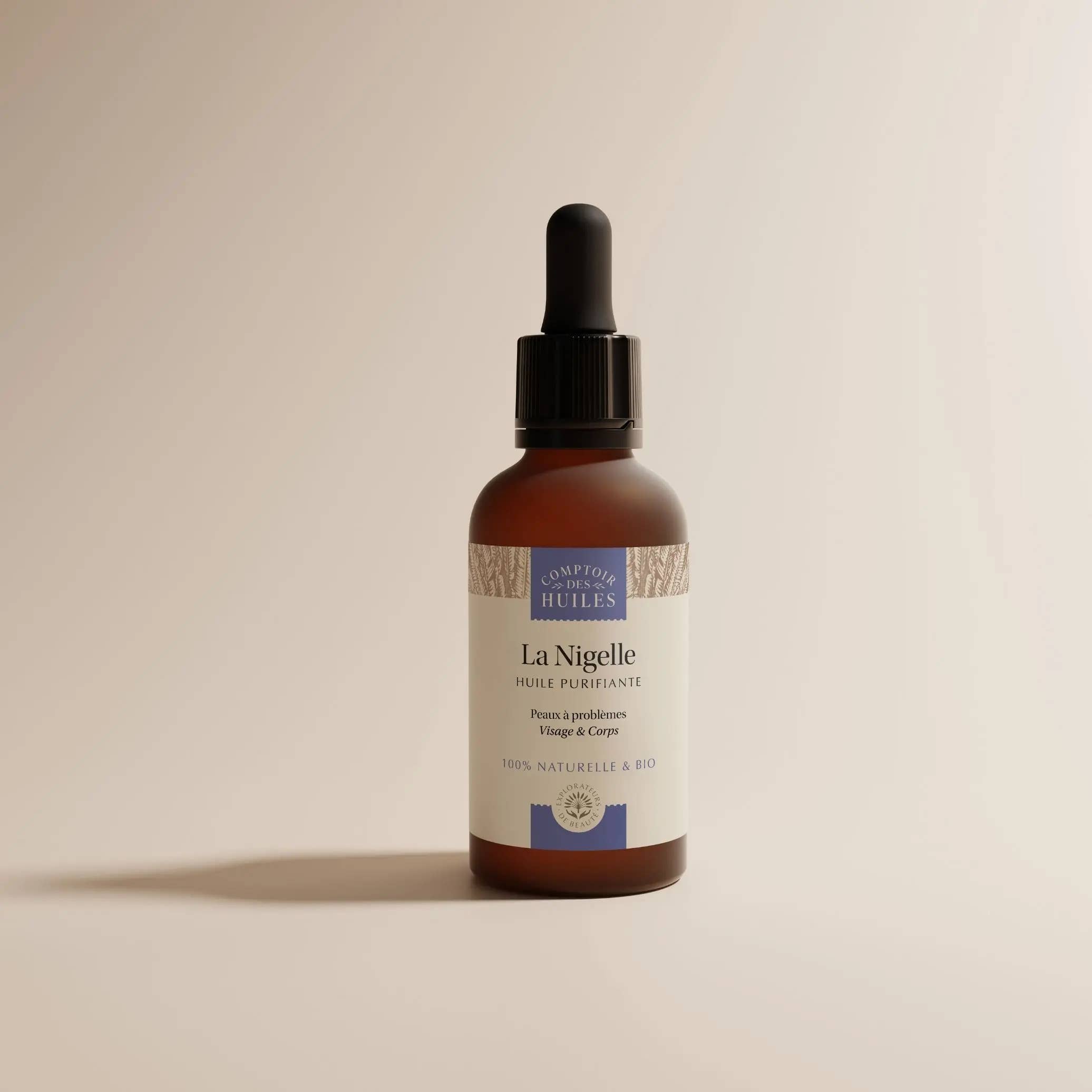 COMPTOIR DES HUILES – Engroshandel Ansigtsolie – Nigella olie økologisk – til ansigt og hårpleje