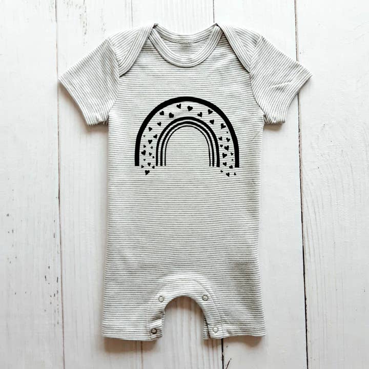 Tutina arcobaleno grigio/nero per la vendita all'ingrosso da parte di Imo Imo Baby