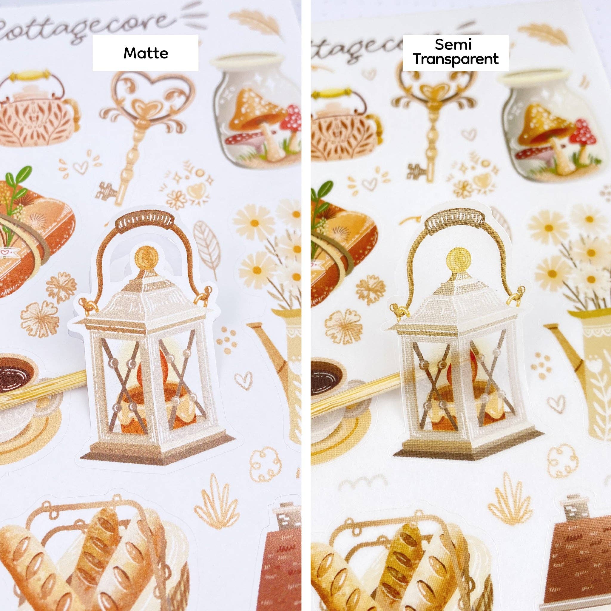 Lettoon - Wholesale Sticker - Sticker Sheet - Cottagecore11