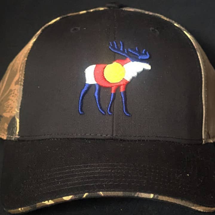 Casquette 3D 9C- Co Elk- Snapback pour la vente par LOVE LIGHT APPAREL, LLC