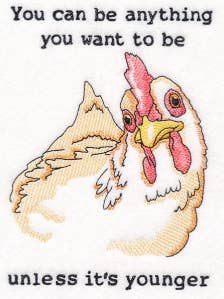 Snarky Chicken Tea Towels for wholesale by Red Mitten