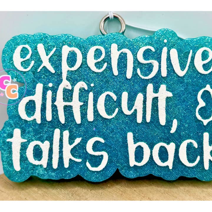 Dyr Svår & Svarar Tillbaka Freshie | Bil Luftfräschare för wholesale av Crafting Cleveland