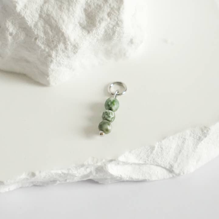 Charm Iris / Argent pour la vente par Orore bijoux