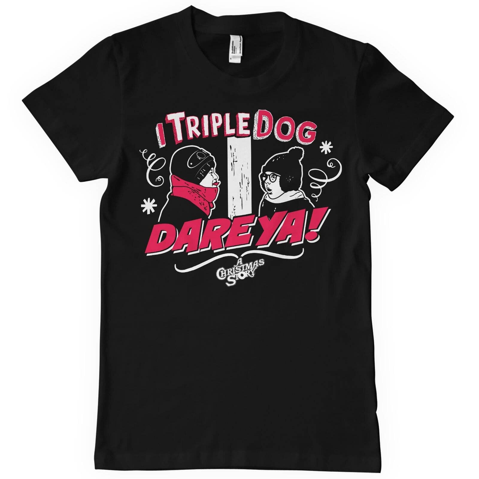 Black I Triple Dog Dare Ya T-Shirt for wholesale on Faire0