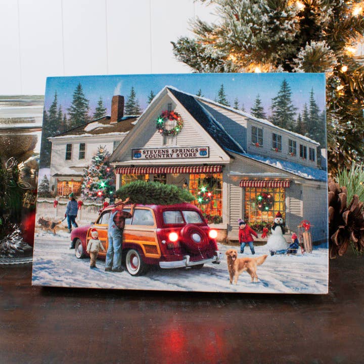 Glow Decor – Decoração de Natal por atacado – Christmas General Store Lona 8x6 Mesa Iluminada0