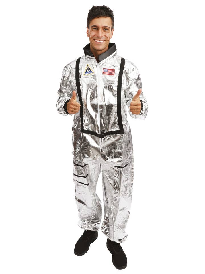 Astronaut Costume - Adult Male - Silver - XXL for wholesale by P'tit Clown