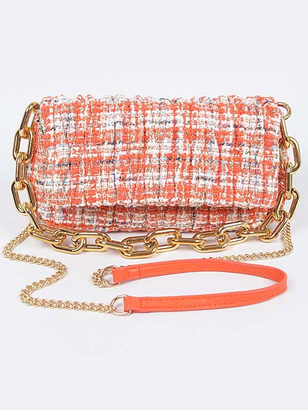 Sac à bandoulière en tweed matelassé pour la vente par Shop Neighbors