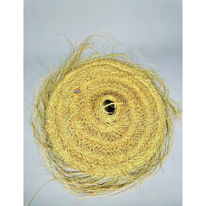 Mikwi - Vente Abat-jours - Abat-jour en osier, suspension en paille, lustre naturel6