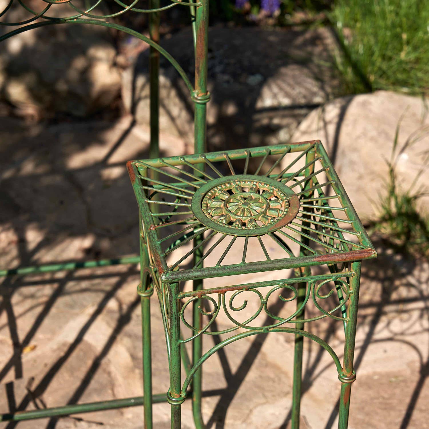 Zaer Ltd. International - Wholesale Plant Pot Stand - Copenhagen 1843 Square Plant Stand Tables - 3PC/Set -Options18