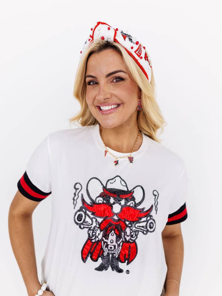 Brianna Cannon - Wholesale T-Shirt - Women's - Texas Tech Sparkle Logo T-Shirt2