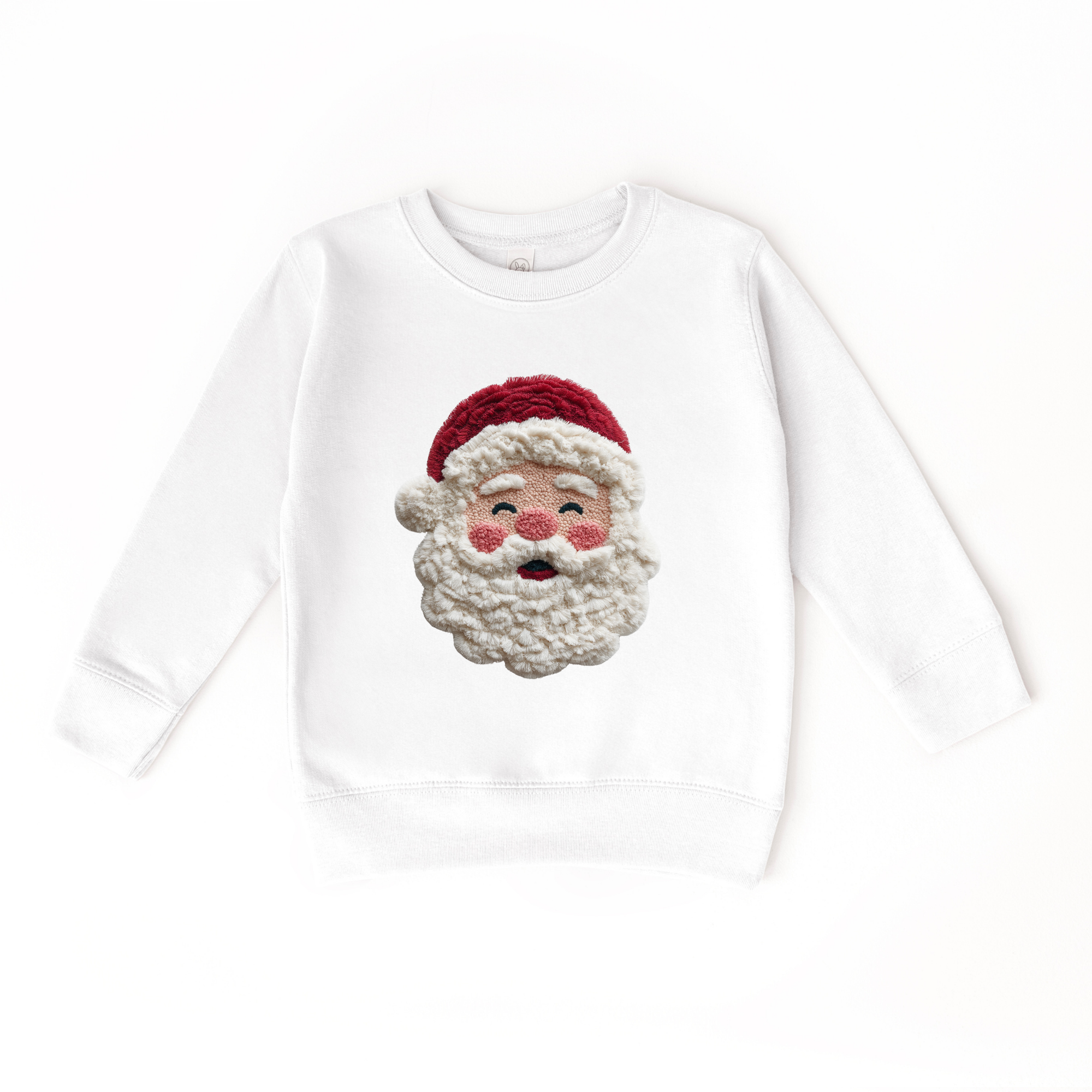 Benny & Ray Apparel - Vente Sweat-shirt – enfant - Sweatshirt de Noël pour enfants avec Père Noël joyeux en faux fil1