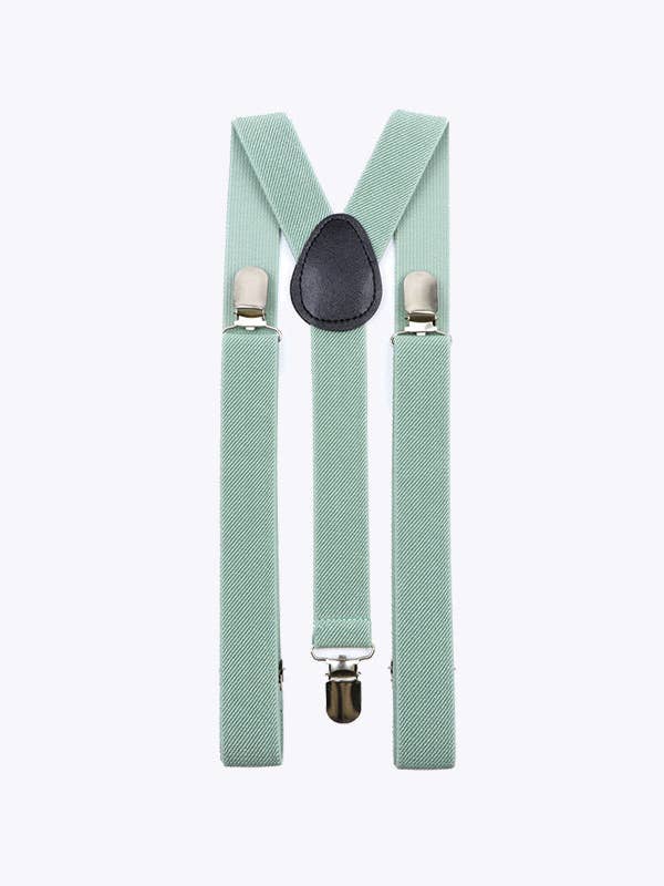 Children's Green Cotton Suspenders "Ferdinand" for wholesale by Unipap's