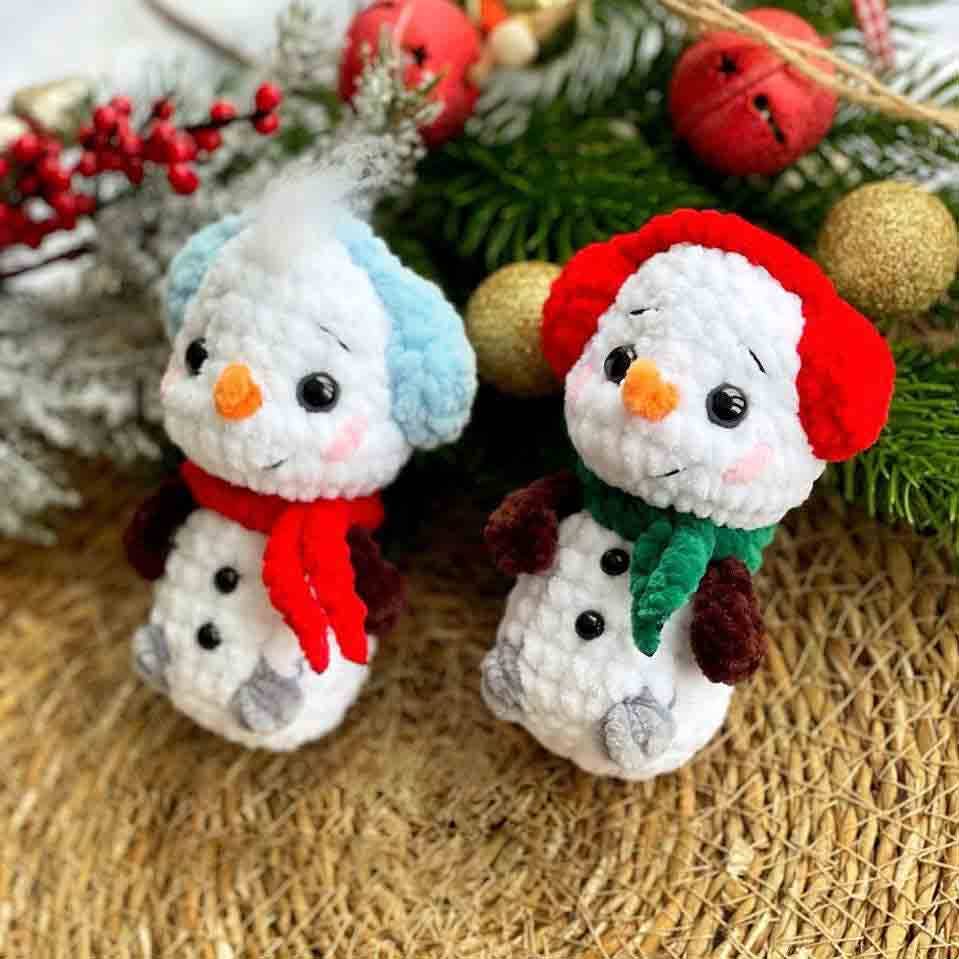 TOMOPOD LLC – wholesale Stuffed/plush toy – Kids & baby – Crochet Christmas, Santa Claus, Mrs. Claus, Gingerbread Man6