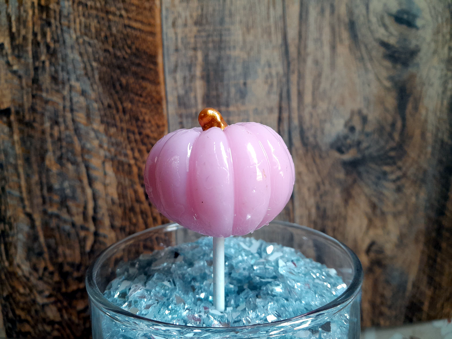 Homespun Parties - Wholesale Lollipop - 3D Pastel Pumpkin Lollipops, Halloween and Fall Candy2