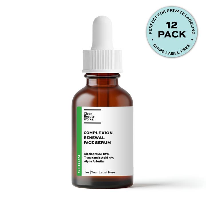 Complexion Renewal Face Serum, Niacinamide 10% & TXA 4% for wholesale by Clean Beauty Works.