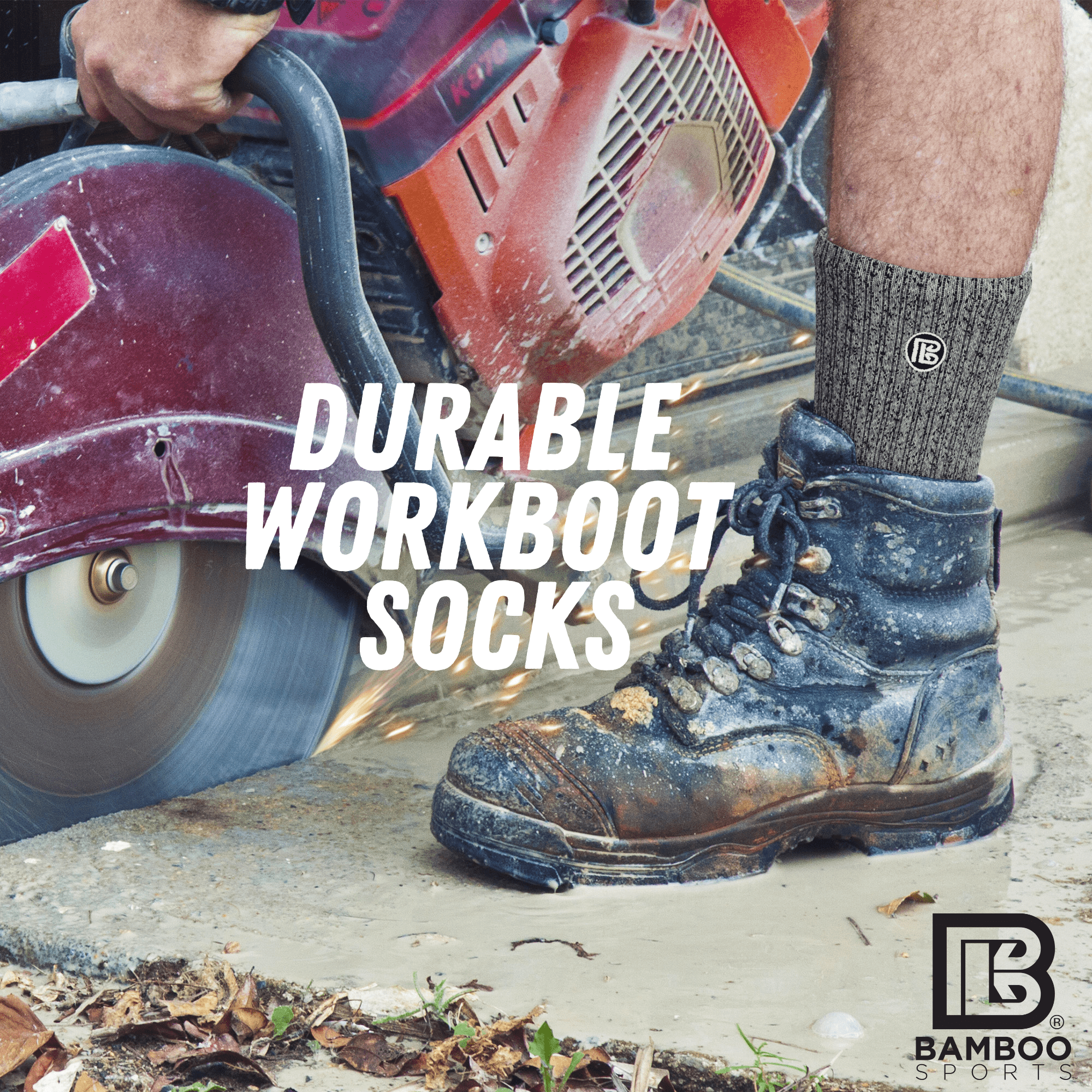 Bamboo Sports - Vendita all'ingrosso Calzini - Uomo - Calzini Premium Bamboo Rayon Crew22