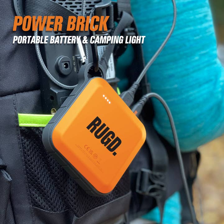 Thumbs Up! - Vente Chargeurs portables - Power Brick I - Banque d'alimentation et lampe de nuit en camping1