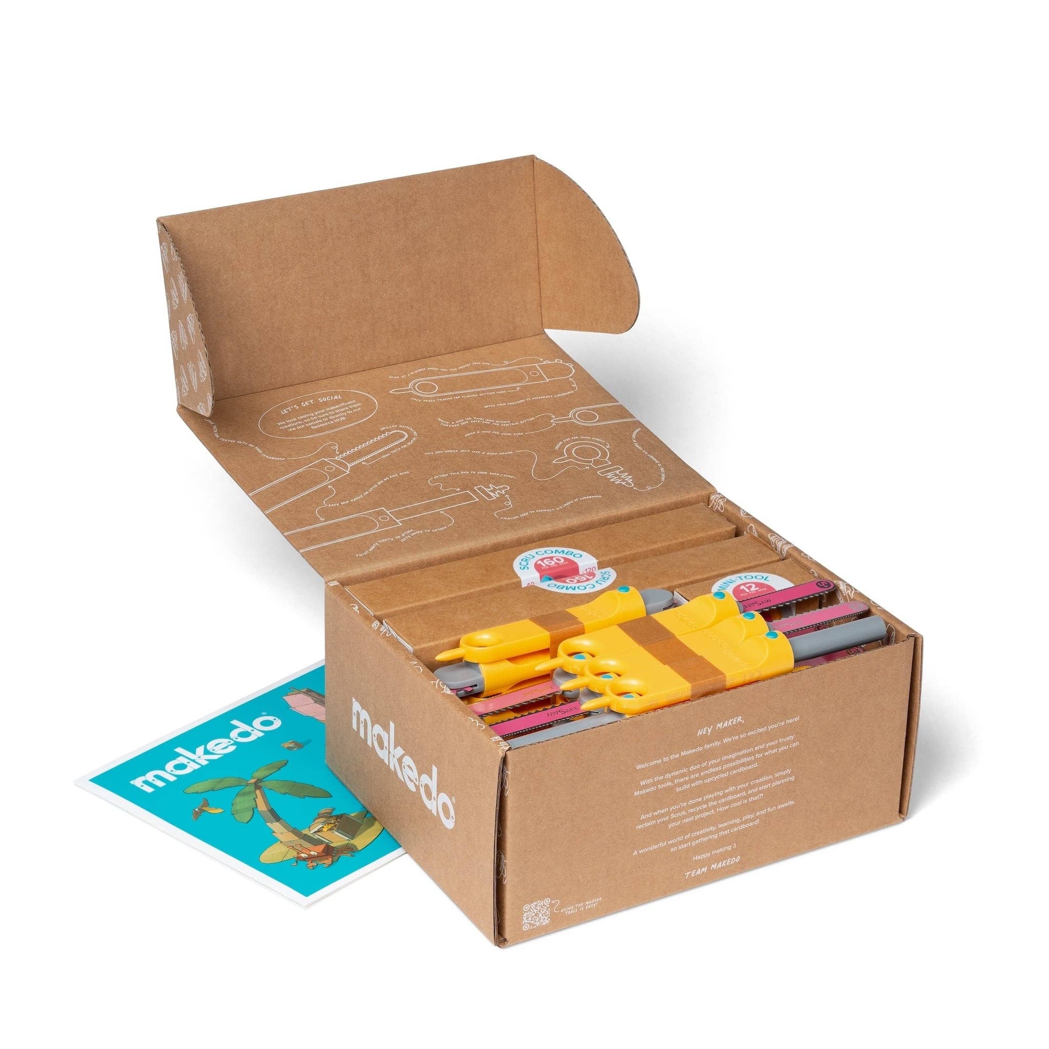 Makedo - Wholesale DIY Craft Kit - Kids - Invent Kit | Makedo Cardboard Construction2