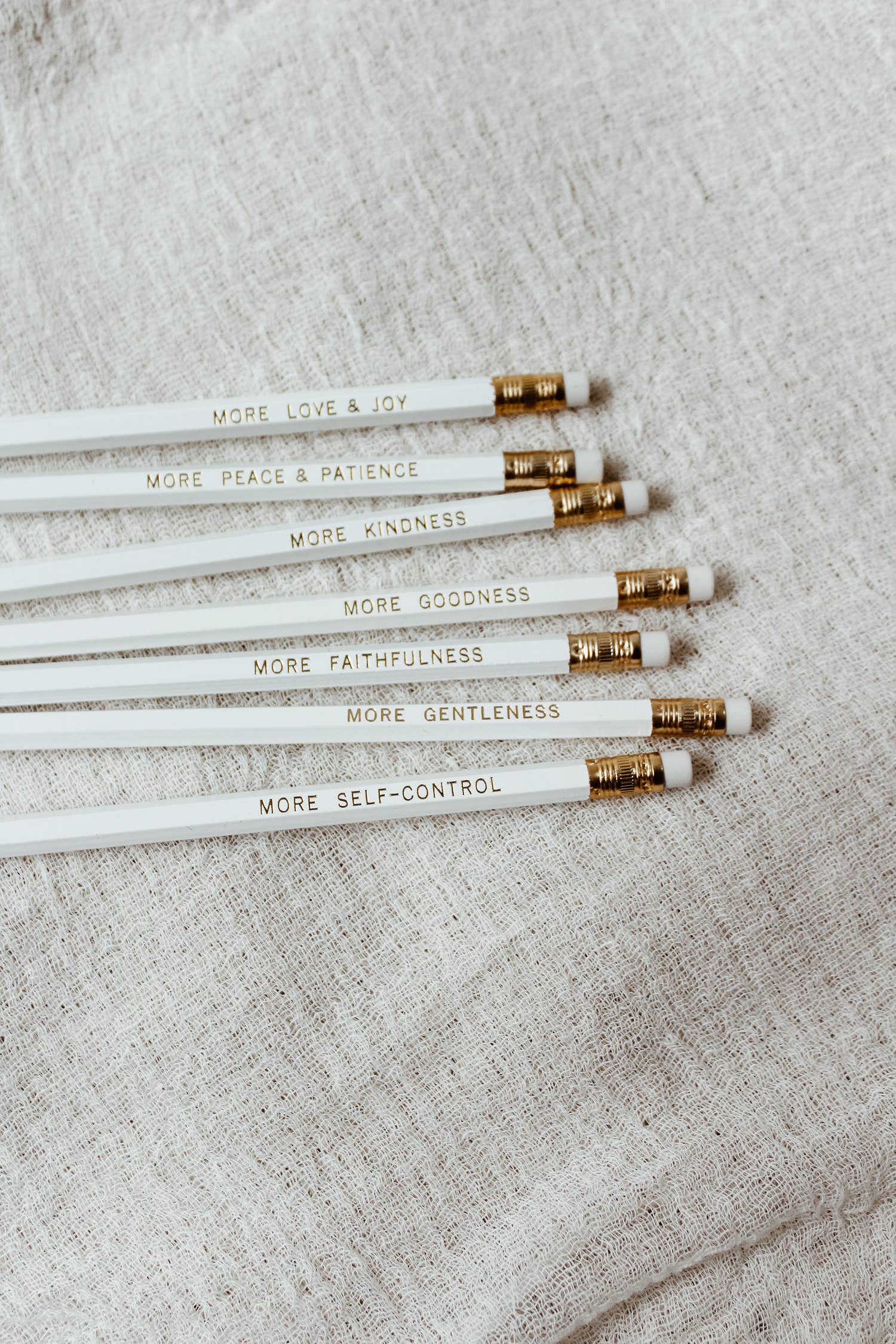 everglow handmade - Wholesale Pencil - The Fruit of the Spirit Set | Encouraging Faith Pencils3