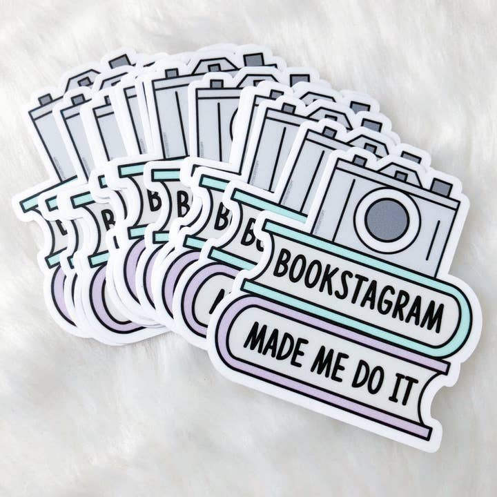 Bookstagram Sticker for engroshandel hos My Secret Copy