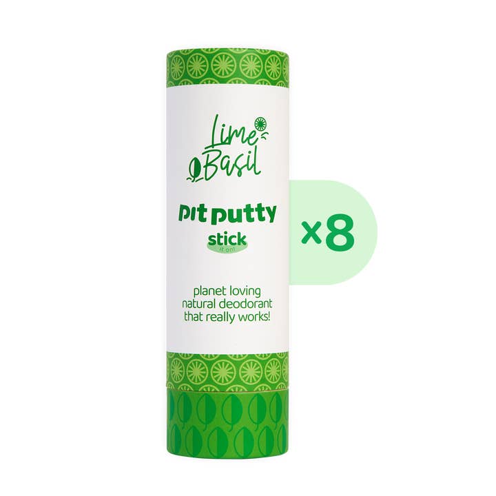 Lime Basil, Pit Putty, Stick, (8 x 80g) for wholesale by Pit Putty (UK)