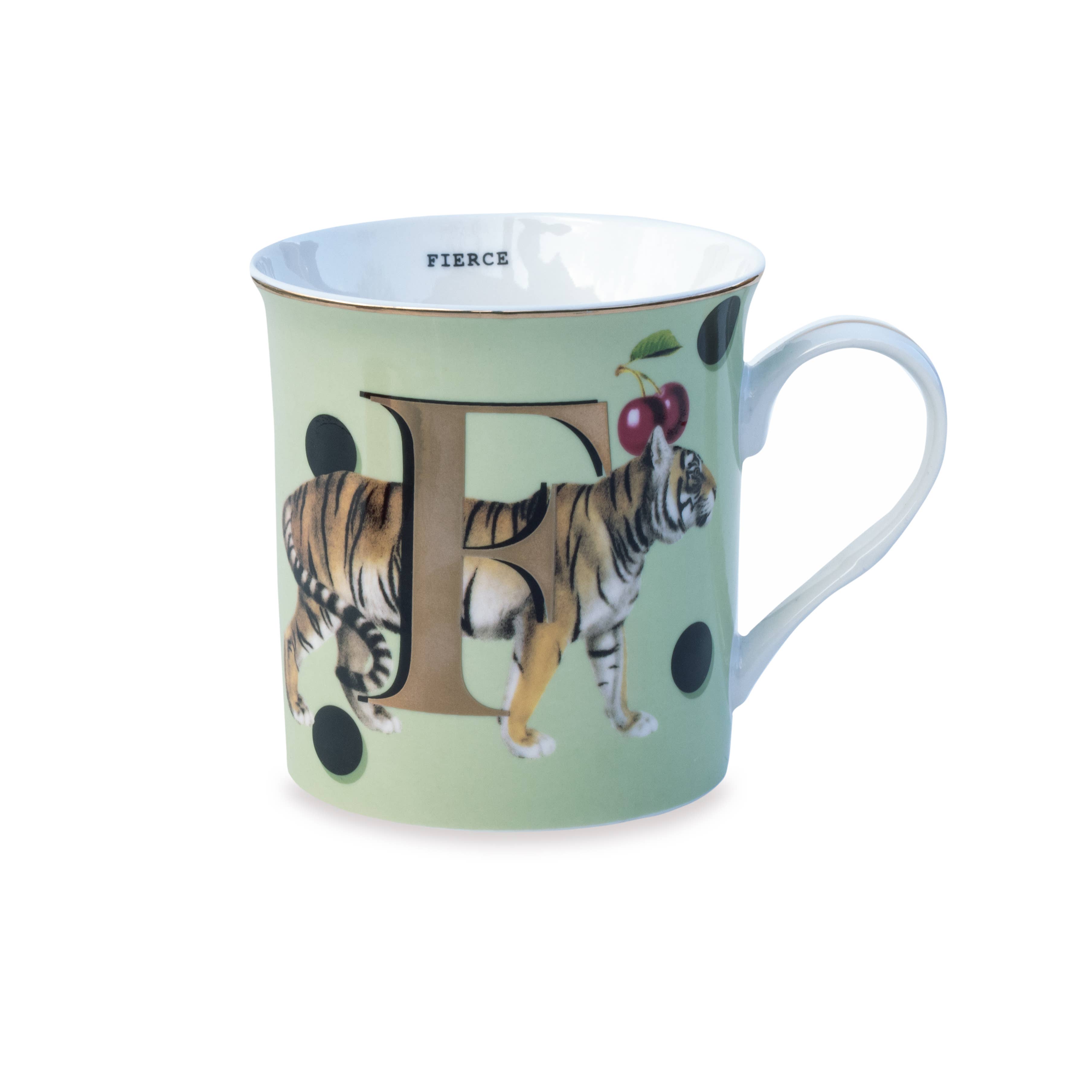 Yvonne Ellen - Wholesale Coffee Mug - Yvonne Ellen The Gold Edition Alphabet Mugs4