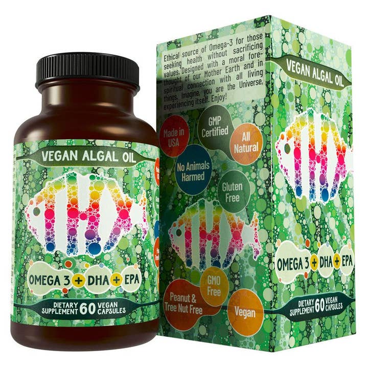 Hippie Farms - Wholesale Oral Supplement/Vitamin - Vegan Algae Oil w/ DHA & EPA - The Better, Cruelty Free, Omega-34