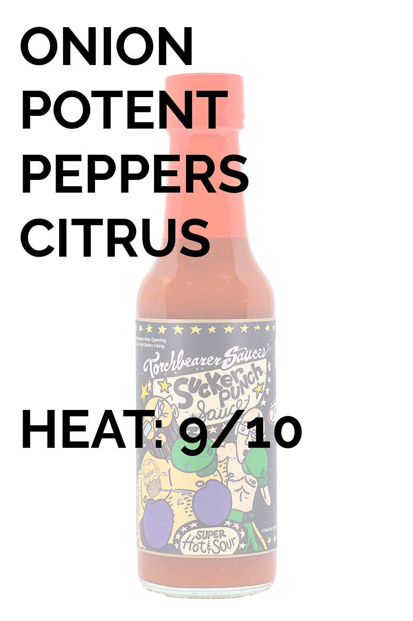 Heatonist - Wholesale Hot Sauce - Suckerpunch Hot Sauce | Torchbearer1