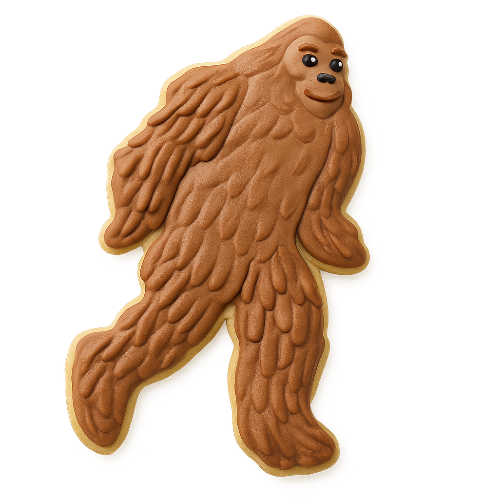 CookieCutter.com - Vendita all'ingrosso Stampi per biscotti - Tagliabiscotti Bigfoot Big Foot Sasquatch 4,6 pollici B15712