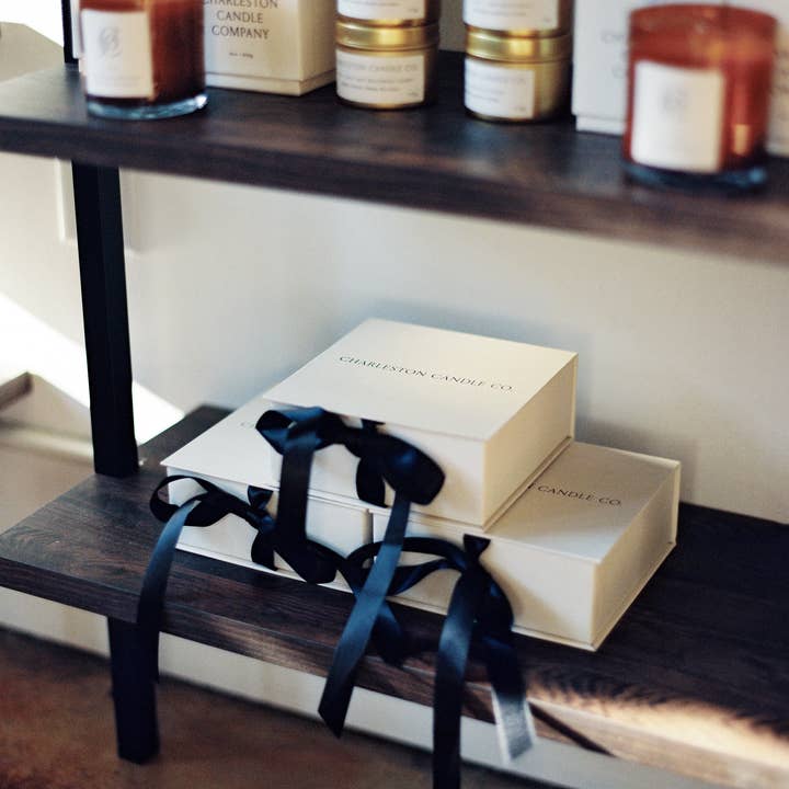 Charleston Candle Co. - Wholesale Gift Box - Travel Tin Gift Box (travel tins sold separately)