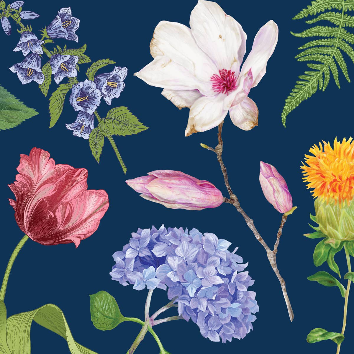 Brook Isle – Individuais descartáveis por atacado – Papel Drama Floral Placemats (Conjunto de 20)2