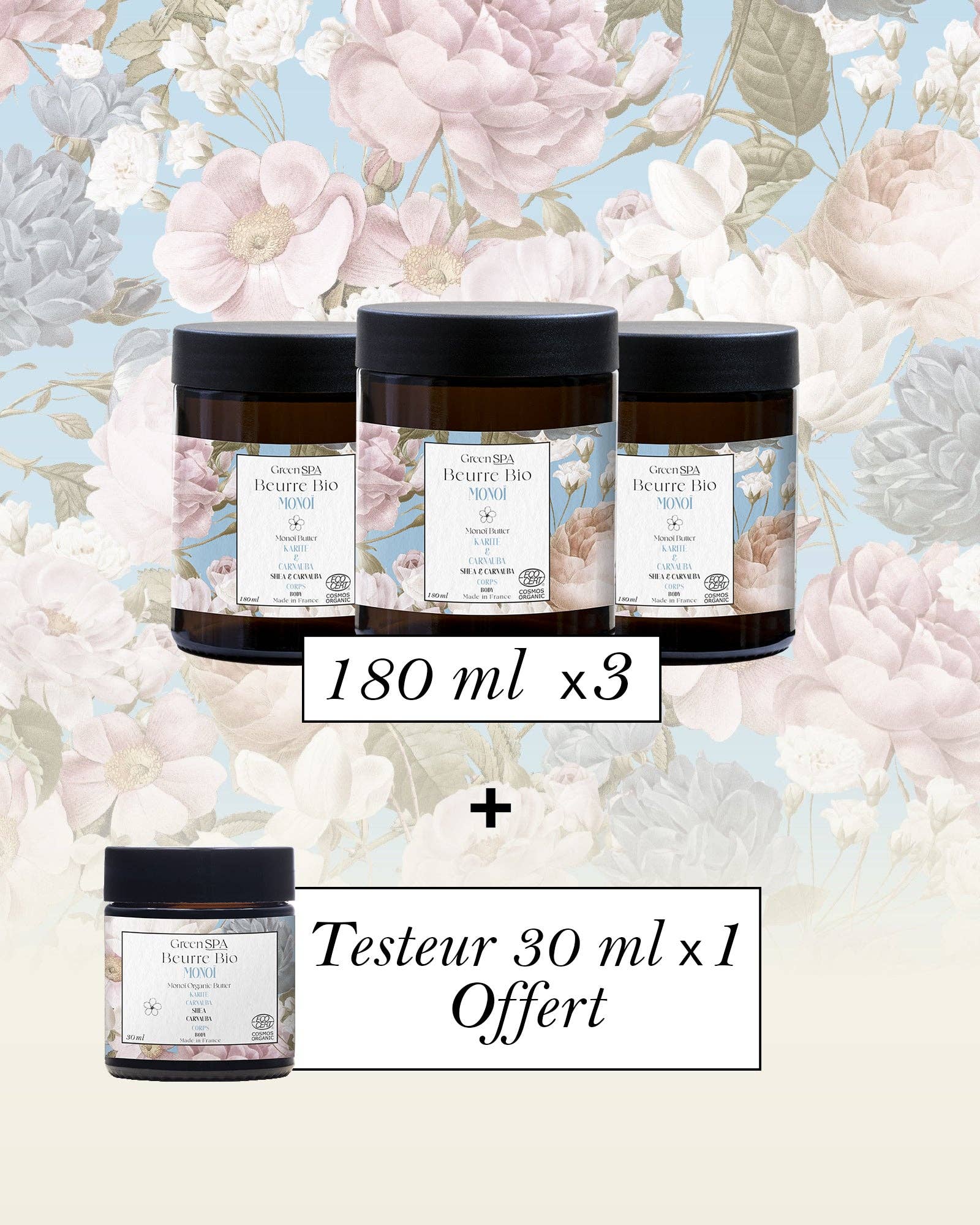 Green Spa – wholesale Body balm/butter – Organic Monoi* butter13