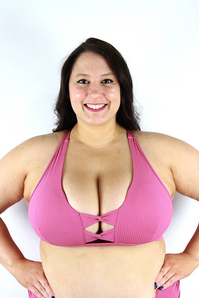Sasha Sports Bra - Dusty Pink  for wholesale on Faire6