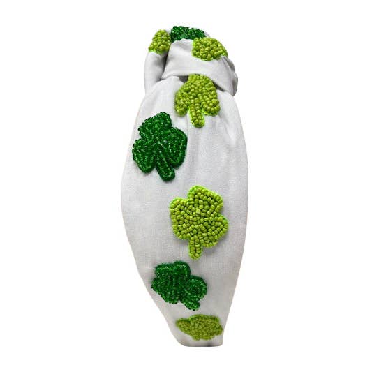 Golden Lily - Wholesale Fashion Headband - Women's - St. Patrick's Day Headband - Green Clover0