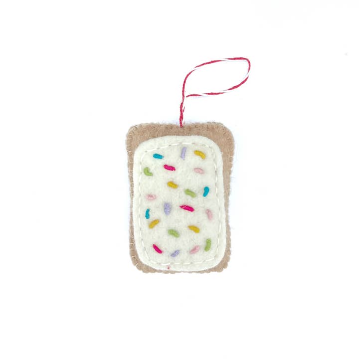 Ornaments 4 Orphans - Wholesale Ornament - Pop Tart Felt Wool Christmas Ornament